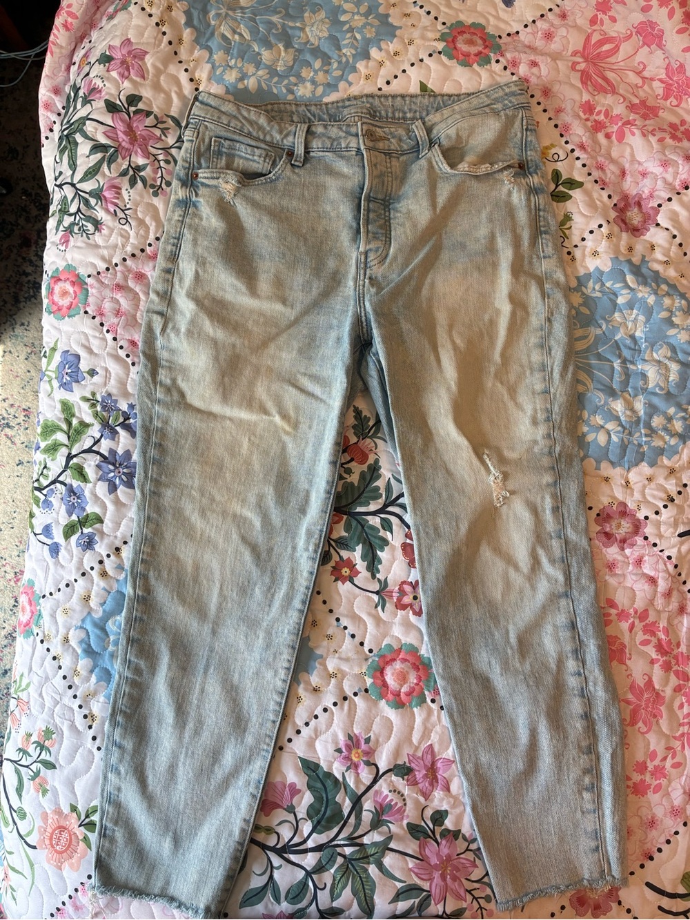 Old Navy Light Blue Mom Jeans